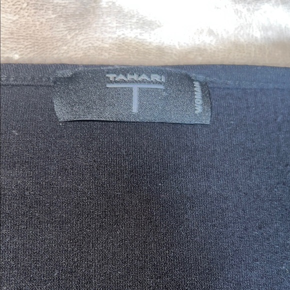 Tahari Women’s Black Long Sleeved Round Crew Neck 3/4 Sleeve Size 1X - Picture 13 of 16